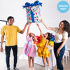 27 inch SATIN PAINTERLY DOTS BIRTHDAY - LA Balloons