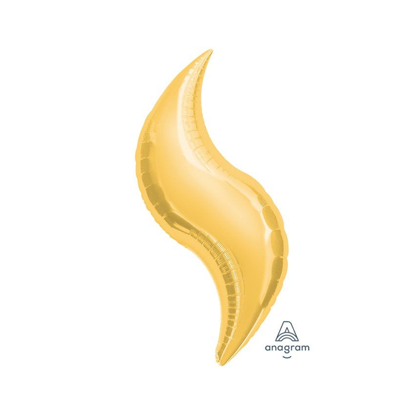 28 inch CURVES - GOLD (3 PK)