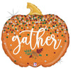 28 inch GATHER PUMPKIN - LA Balloons