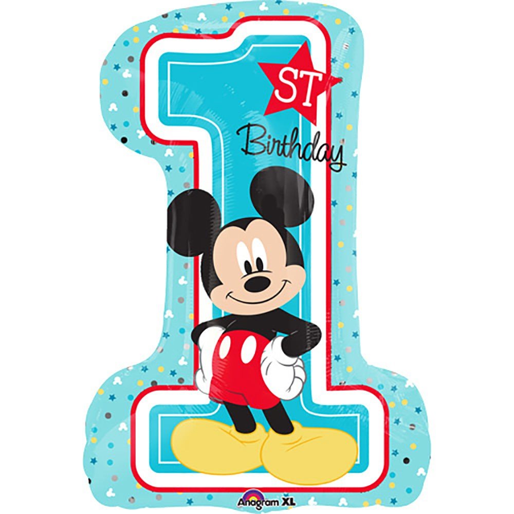 28 inch MICKEY 1ST BIRTHDAY