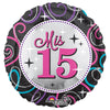 28 inch MIS QUINCE SPARKLE - LA Balloons