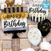 28 inch SATIN METALLIC BIRTHDAY CAKE - LA Balloons