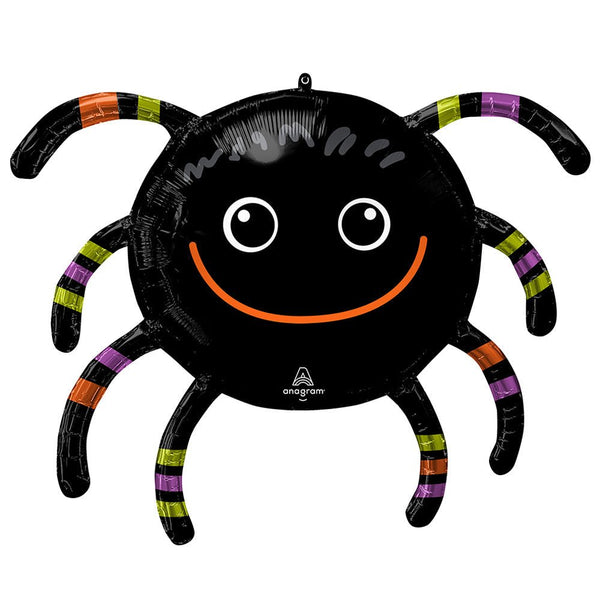28 inch SMILEY SPIDER - LA Balloons