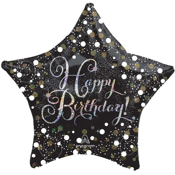 28 inch SPARKLING BIRTHDAY - LA Balloons