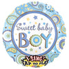 28 inch SWEET BABY BOY SING - A - TUNE - LA Balloons