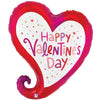 28 inch VALENTINE SPARKLE HEART - LA Balloons
