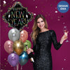 29 inch NEW YEAR PARTY CONFETTI FRAME - LA Balloons