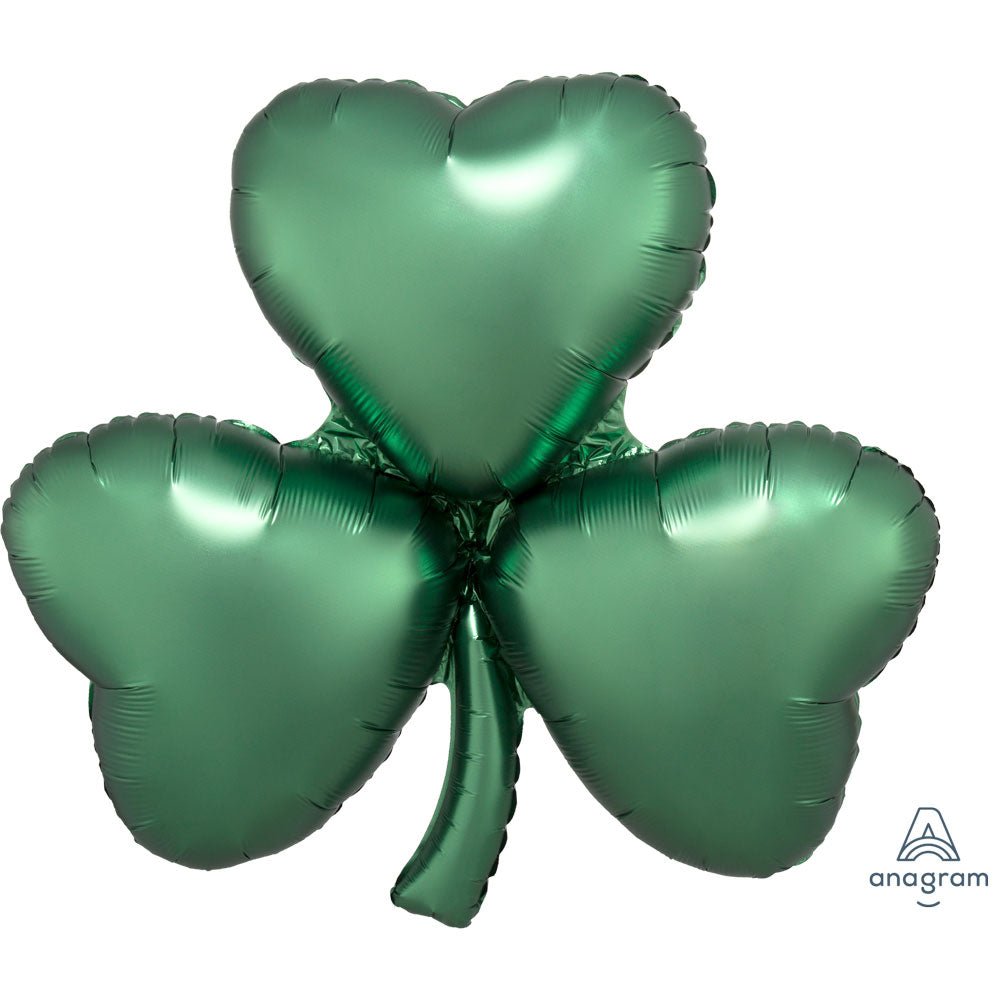 29 inch SATIN EMERALD SHAMROCK