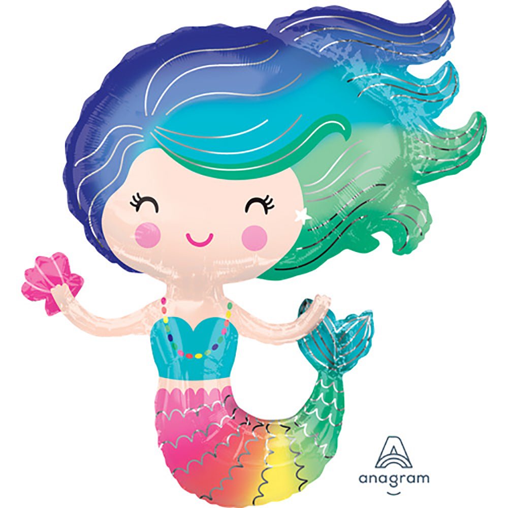30 inch COLORFUL MERMAID