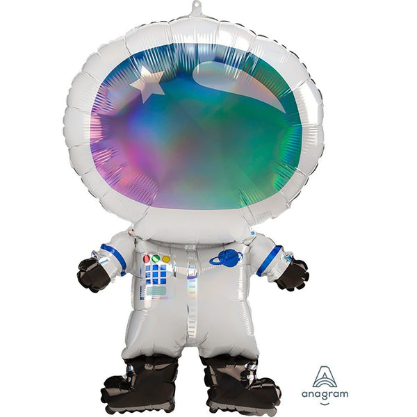 30 inch IRIDESCENT ASTRONAUT - LA Balloons