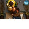 30 inch SATIN INFUSED SUNFLOWER - LA Balloons