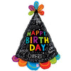 31 inch BIRTHDAY HAT DOODLES - LA Balloons