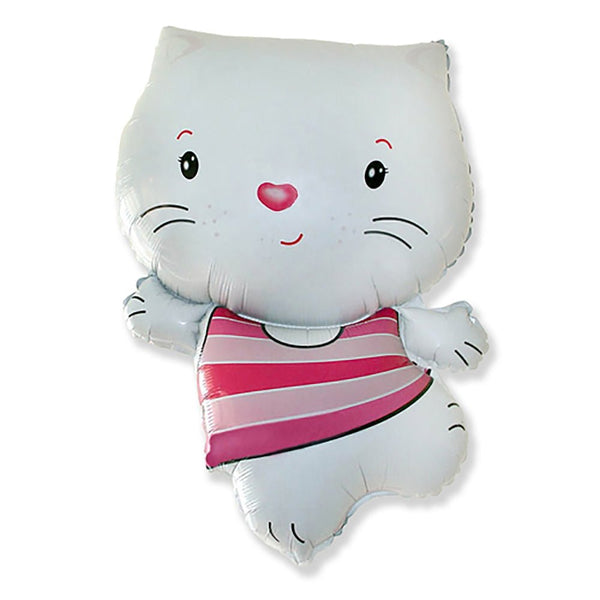 31 inch LITTLE CAT - WHITE - LA Balloons