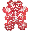 31 inch SATIN NORDIC SNOWFLAKES - LA Balloons