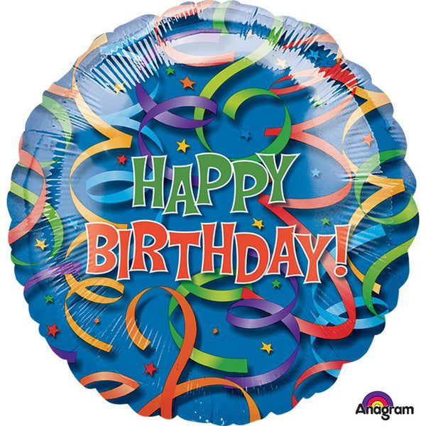 32 inch CELEBRATION STREAMERS BIRTHDAY - LA Balloons