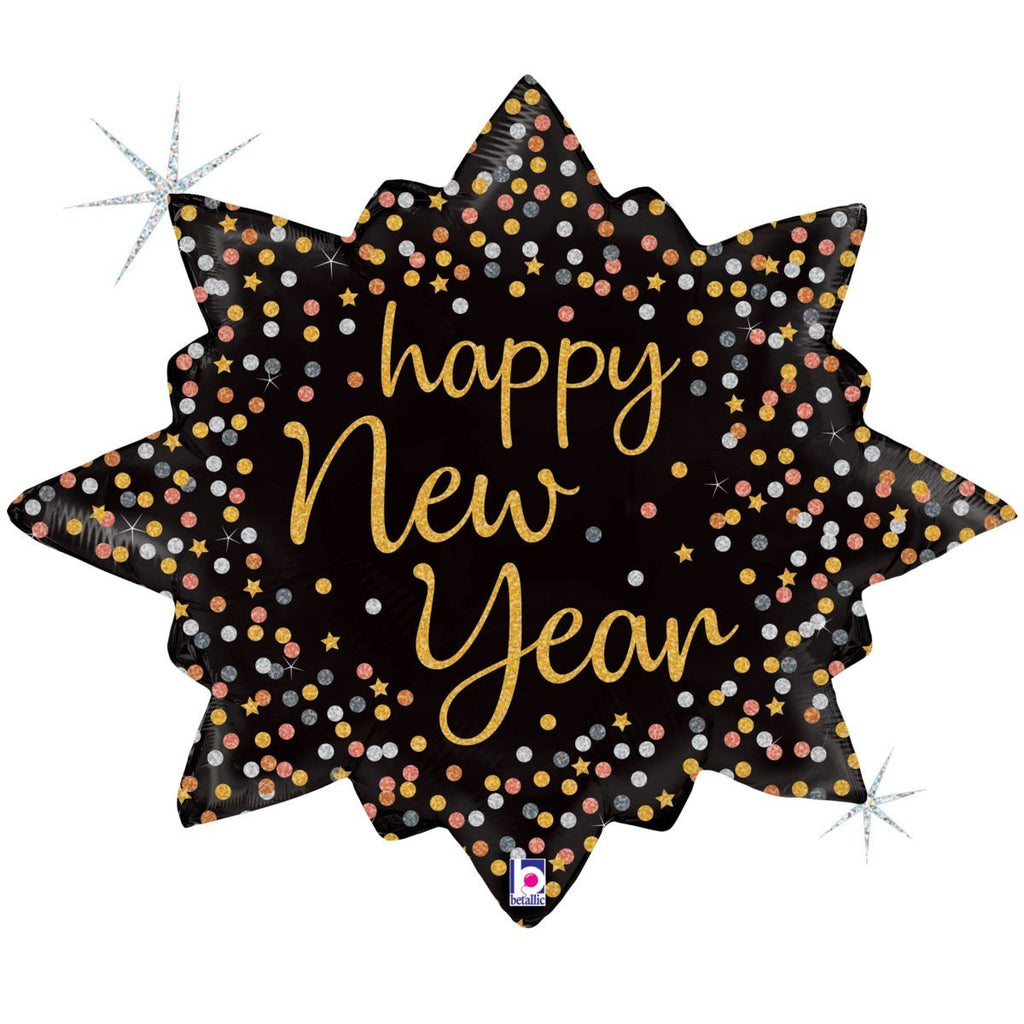 32 inch NEW YEAR CONFETTI BURST