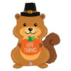 32 inch PILGRIM SQUIRREL - LA Balloons