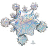 32 inch PRISMATIC SNOWFLAKE CLUSTER - LA Balloons