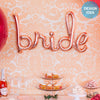 33" BRIDE SCRIPT - ROSE GOLD (AIR - FILL ONLY) - LA Balloons