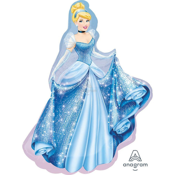 33 inch CINDERELLA SHAPE SUPERSHAPE - LA Balloons