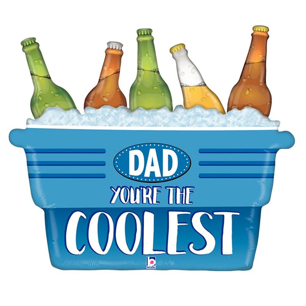 33 inch COOLEST DAD COOLER - LA Balloons