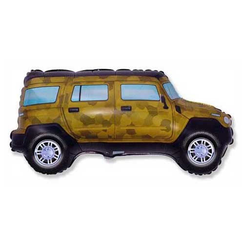 33 inch FOUR WHEEL DRIVER - CAMO - LA Balloons