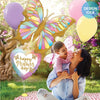 33 inch OPAL BUTTERFLY - LA Balloons