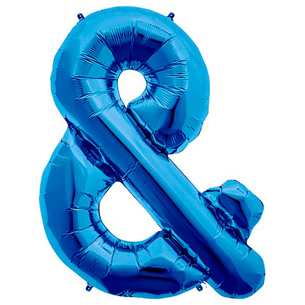 34 inch AMPERSAND - BLUE