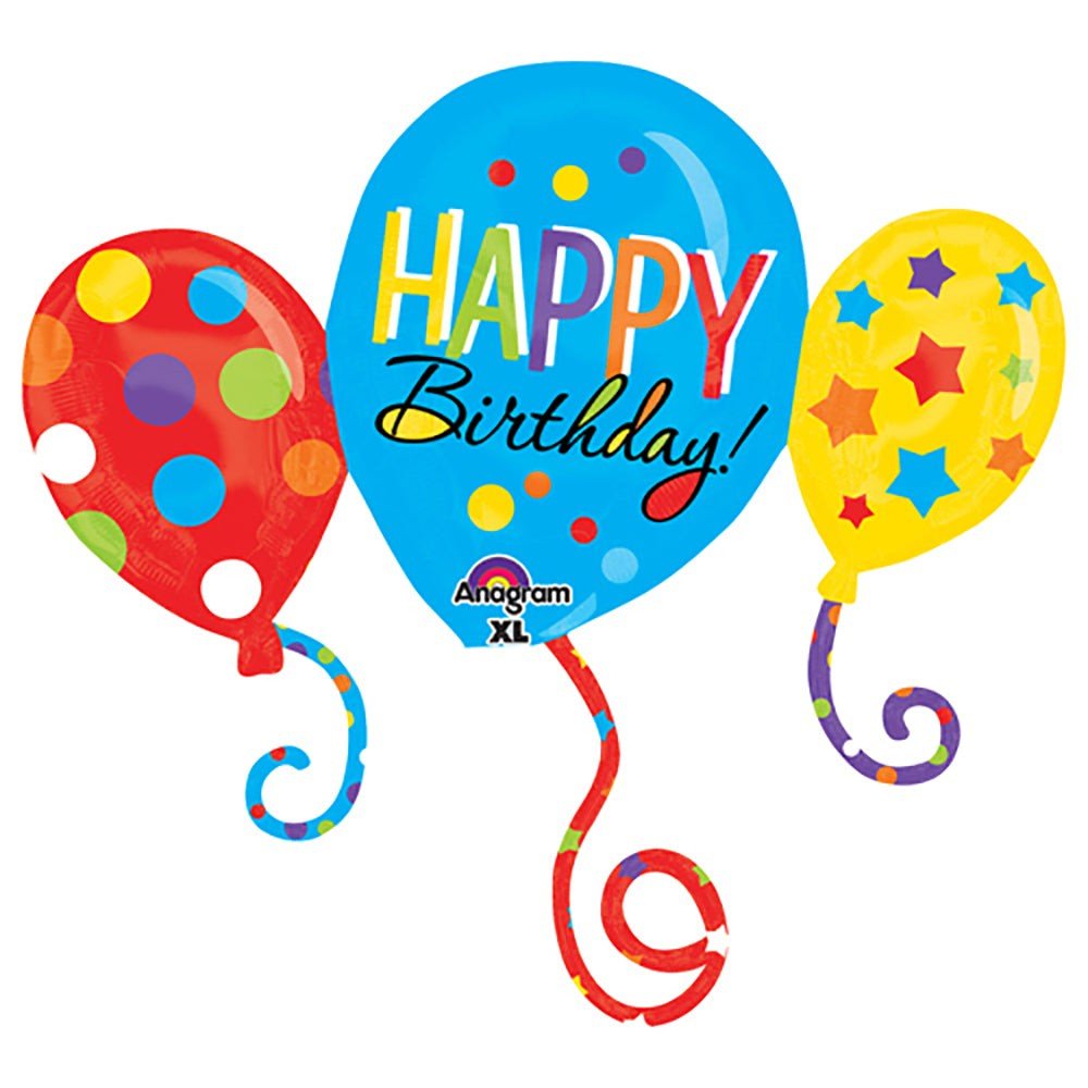 34 inch BALLOON BASH CLUSTER