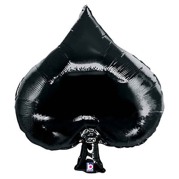34 inch CASINO SPADE - LA Balloons