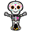 34 inch DAY OF THE DEAD STANDING SKELETON - LA Balloons