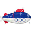34 inch IRIDESCENT SUBMARINE - LA Balloons