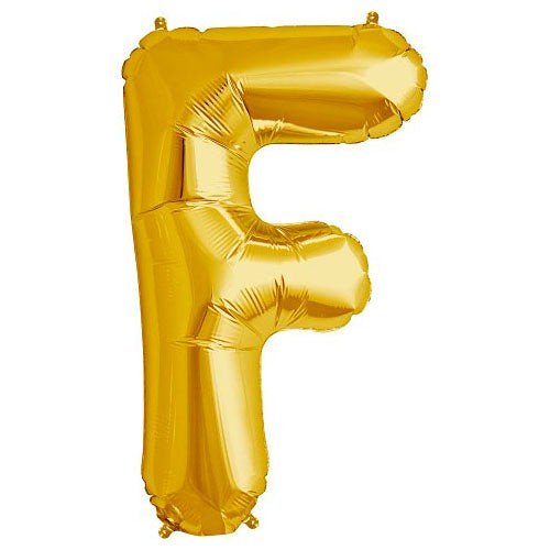 34 inch LETTER F - NORTHSTAR - GOLD