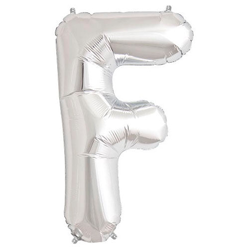 34 inch LETTER F - NORTHSTAR - SILVER