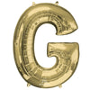34 inch LETTER G - ANAGRAM - WHITE GOLD - LA Balloons