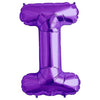 34 inch LETTER I - NORTHSTAR - PURPLE - LA Balloons