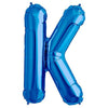 34 inch LETTER K - NORTHSTAR - BLUE - LA Balloons