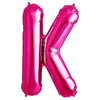 34 inch LETTER K - NORTHSTAR - MAGENTA - LA Balloons