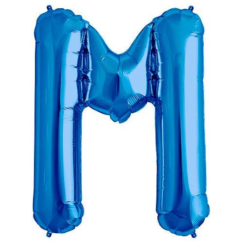 34 inch LETTER M - NORTHSTAR - BLUE