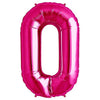 34 inch LETTER O - NORTHSTAR - MAGENTA - LA Balloons