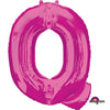 34 inch LETTER Q - ANAGRAM - PINK - LA Balloons