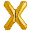 34 inch LETTER X - NORTHSTAR - GOLD - LA Balloons