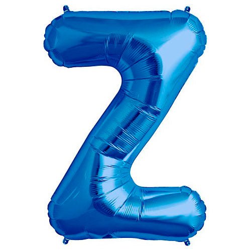 34 inch LETTER Z - NORTHSTAR - BLUE - LA Balloons