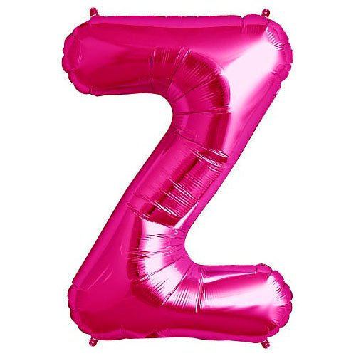 34 inch LETTER Z - NORTHSTAR - MAGENTA - LA Balloons