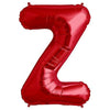 34 inch LETTER Z - NORTHSTAR - RED - LA Balloons