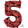 34 inch MICKEY MOUSE FOREVER NUMBER 5 - LA Balloons