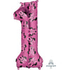 34 inch MINNIE MOUSE FOREVER NUMBER 1 - LA Balloons