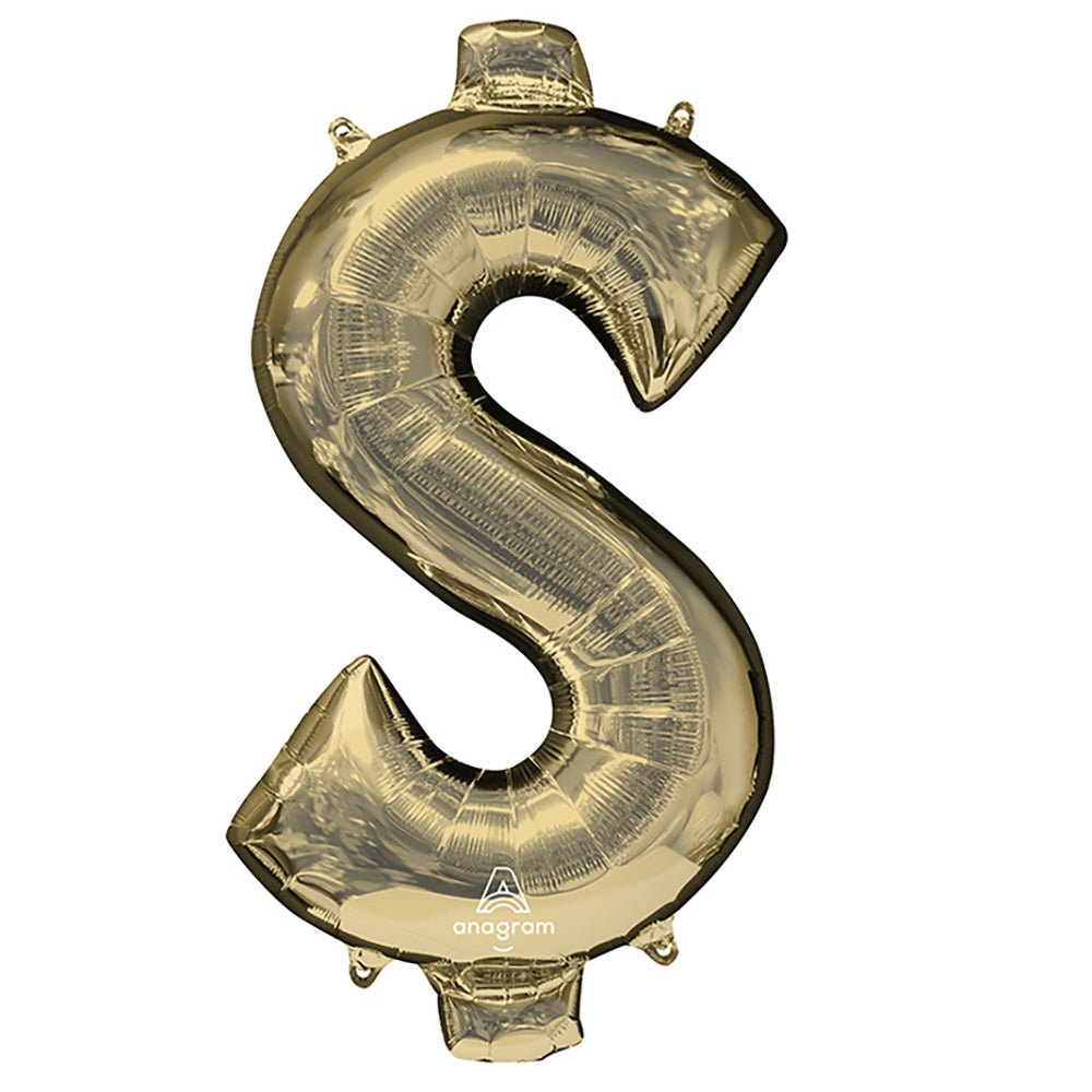 34 inch SYMBOL $ - ANAGRAM - WHITE GOLD