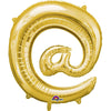 34 inch SYMBOL @ GOLD - LA Balloons