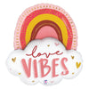 35 inch BOHO LOVE VIBES RAINBOW - LA Balloons